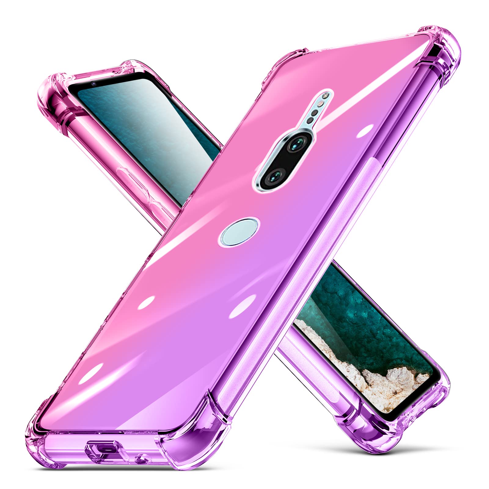 Amazon.co.jp: Xperia XZ2 Premium ケース 耐衝撃 クリア tpu 透明 SO